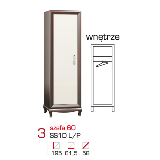 Szafa 1D