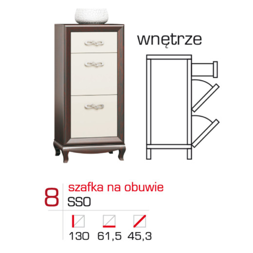Sofia szafka na obuwie